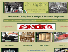 Tablet Screenshot of christybird.com